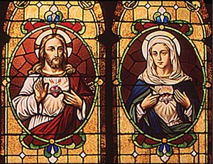 Sacred Heart and Immaculate Heart